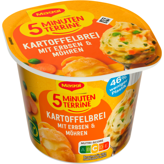 Maggi 5Min.T.Kart.Brei Erbs43g