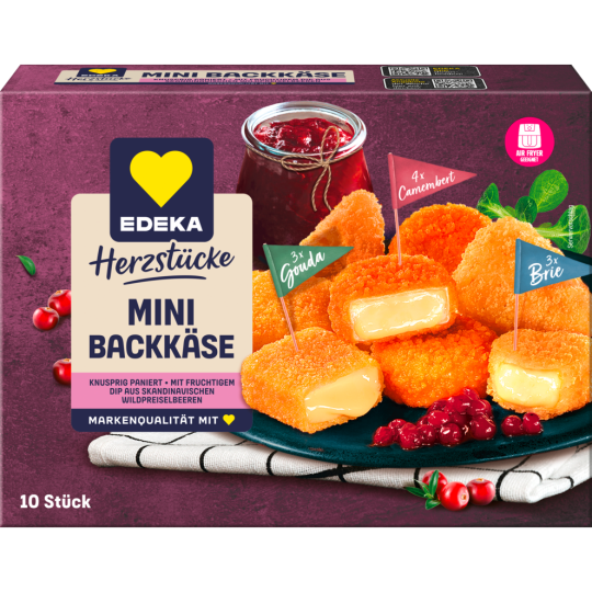 EDEKA Backkäse Minis mit Dip 300g