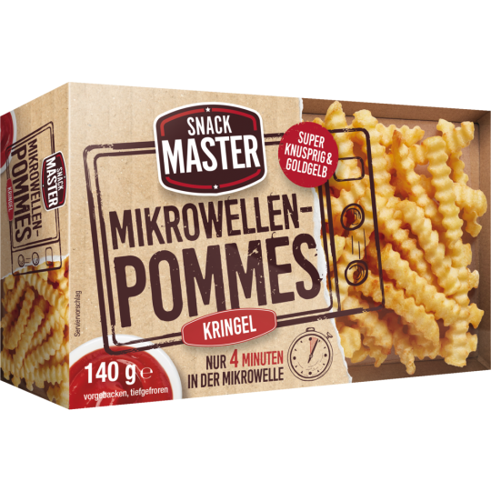 Snackmaster Mikrowellen Kringel Fries 140g