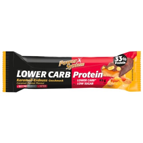 Power System Protein Bar Karamell Erdnuss 45g