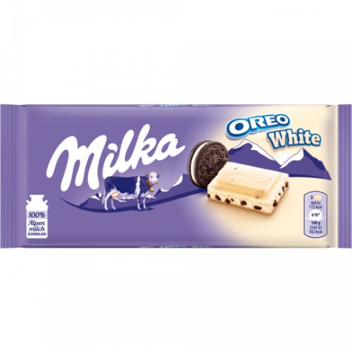 Milka Oreo White 100g
