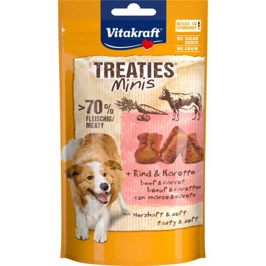 Vitakraft Treaties Minis Rind & Karotten 48g
