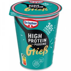 Dr.Oetker High Protein Pudding Grieß 400g
