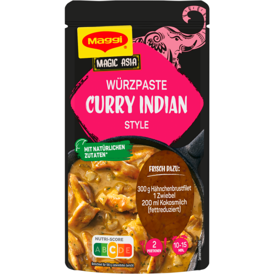Maggi Food Travel Würzpaste Curry Indian 65g