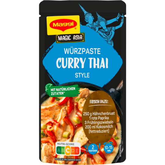 Maggi Food Travel Würzpaste Curry Thai 65g