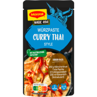Maggi Food Travel Würzpaste Curry Thai 65g
