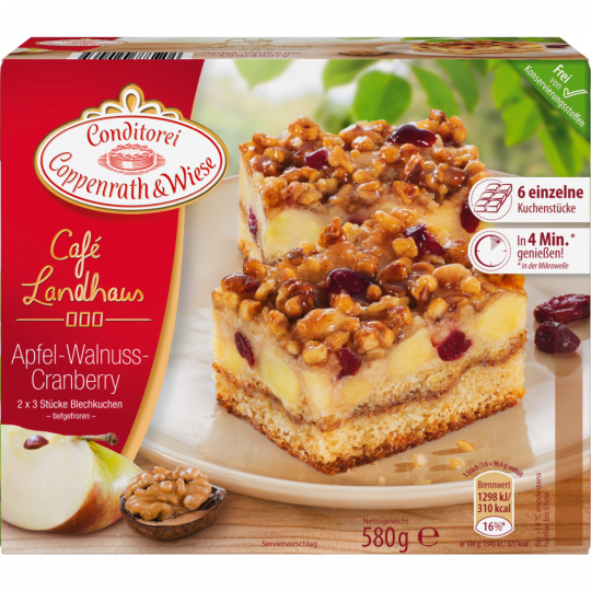 C&W .Apf.Waln.Cranb.K.6ST 580g