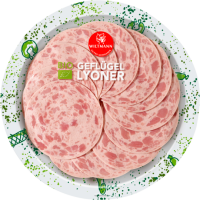 Wiltmann Bio Geflügel Lyoner grob 80g