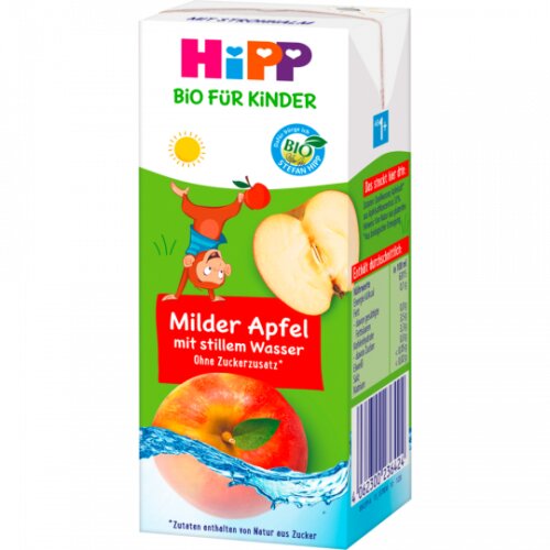 Bio Hipp Apfelsaft/Wasser200ml