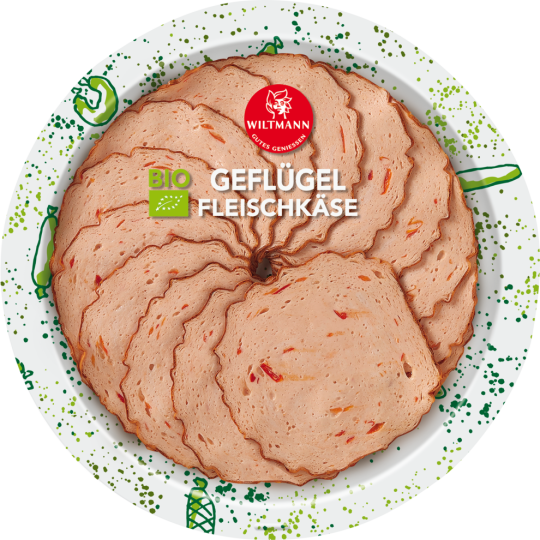 Wiltmann Bio Geflügel Fleischkäse 80g