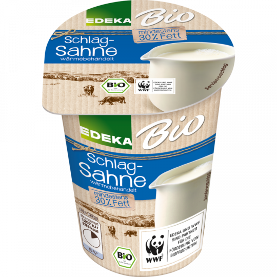 Bio Edeka Schlagsahne 30% 200g
