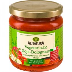 Bio Alnatura Vegane Bolognene mit Gemüse 350ml