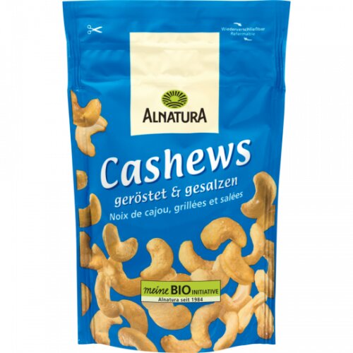 Bio Alnatura Cashews geröstet & gesalzen 100g