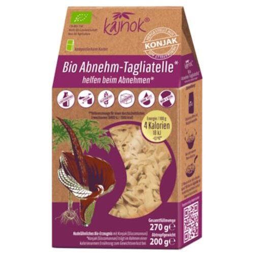Bio Kajnok Abnehm Tagliatelle 270g