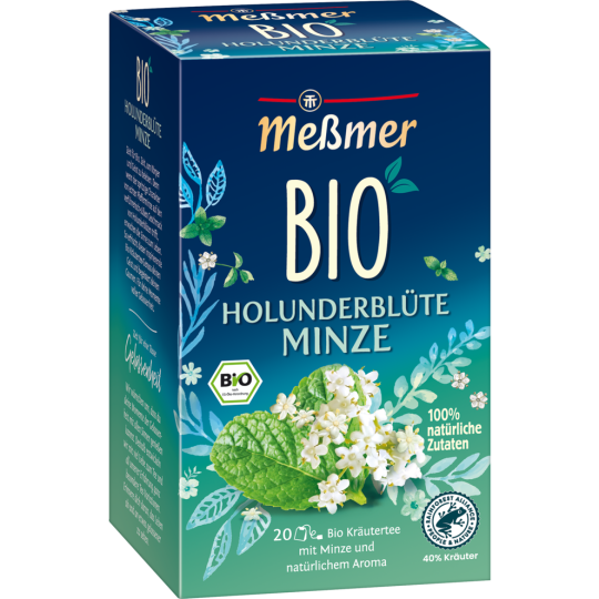 Bio Meßm.Holunderblüte20ST 40g