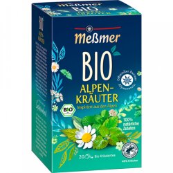 Bio Meßmer Tee Alpenkräuter 20er 40g
