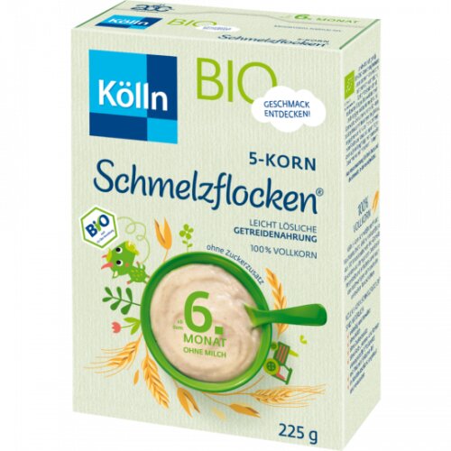 Bio Kölln Schmelzflocken 5-Korn 225g