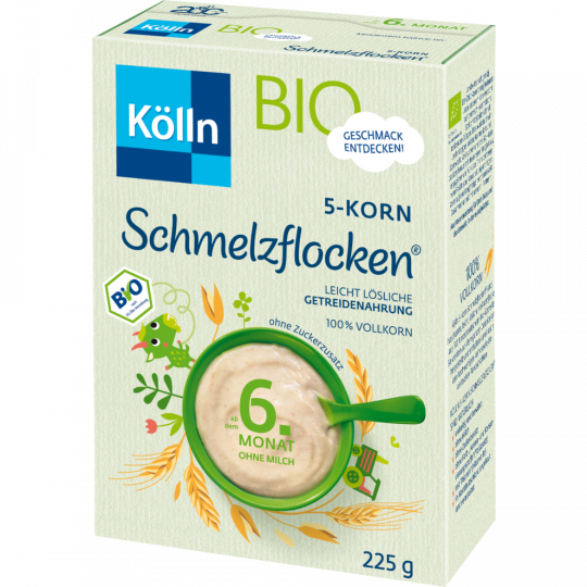 Bio Kölln Schmelzflocken 5-Korn 225g