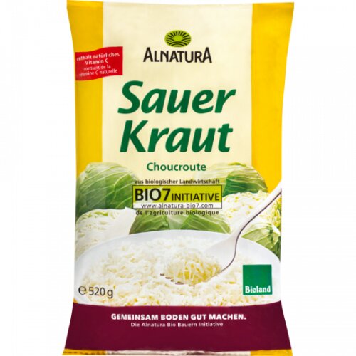 Bio Alnatura Sauerkraut 520g