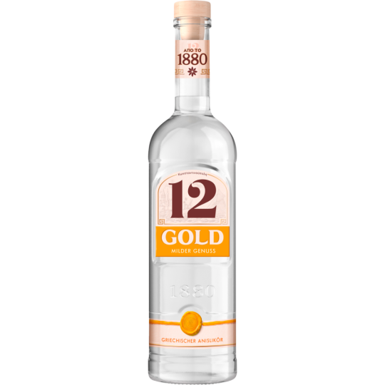 12 GOLD Anis Liqueur 36% 0,7l