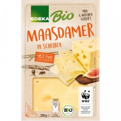Bio EDEKA Maasdammer Scheiben 45% 200g