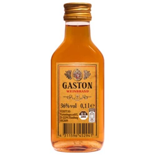 GASTON Weinbrand 36% 0,1l