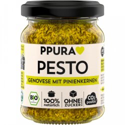 Bio Ppura Genovese Olivenöl & Pinienkerne 120g