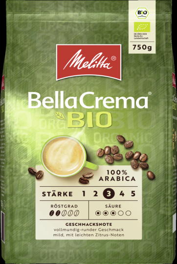 Bio Melitta Bellacrema 750g