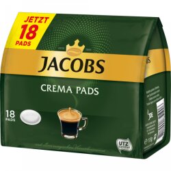 Jacobs Pads Crema 18ST 118g