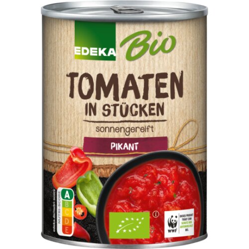 Bio EDEKA Tomaten gehackt pikant 400g