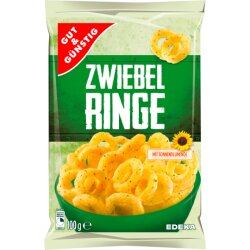Gut & Günstig Zwiebelringe 100g