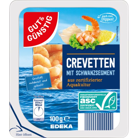 Gut & Günstig Crevetten 100g
