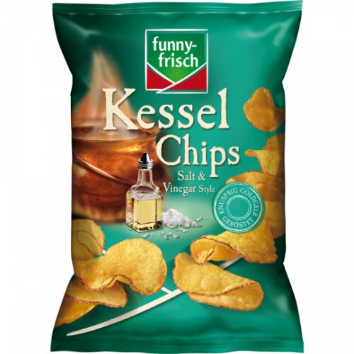 funny-frisch Kessel Chips Salt & Vinegar 120g