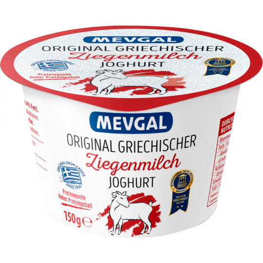 Mevgal Griechischer Ziegenjoghurt 150g