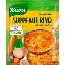 Knorr Suppenliebe Rindfleisch Suppe für 0,75l 76g