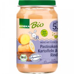 Bio EDEKA Pastinaken Kartoffel & Rind 190g