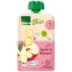 Bio EDEKA Apfel & Banane Pouch 100g