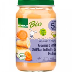 Bio EDEKA Süßkartoffel Huhn 190g
