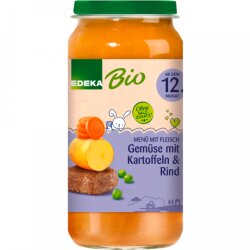 Bio EDEKA Gemüse Kartoffel & Rindfleisch 250g