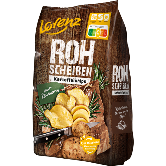Lorenz Rohscheiben Rosmarin 120g