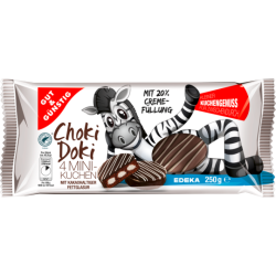 Gut & Günstig Gefüllte Mini-Kuchen 250g