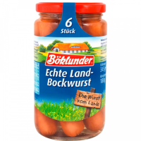 Böklunder Land-Bockwurst 6ST 345g