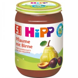Bio Hipp Pflaume Birne 190g