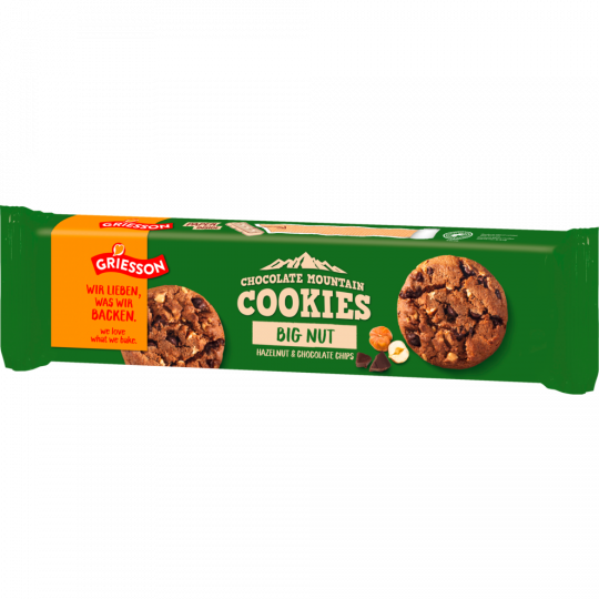 Griesson Chocolate Mountain Cookies Big Nut 150g
