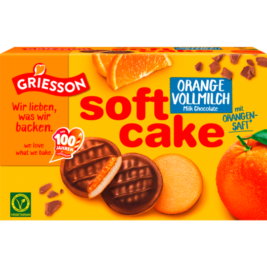 Griesson Soft Cake Orange Vollmilch  300g