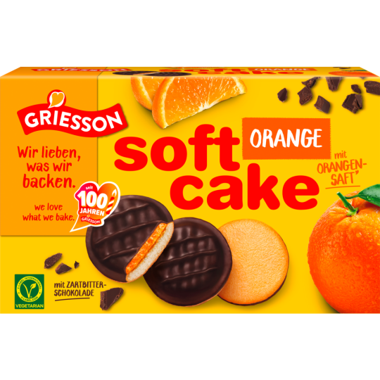 Griesson Soft Cake Orange 300g