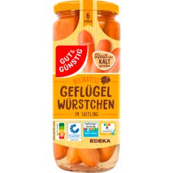 Gut & Günstig Geflügelwürstchen 530g QS