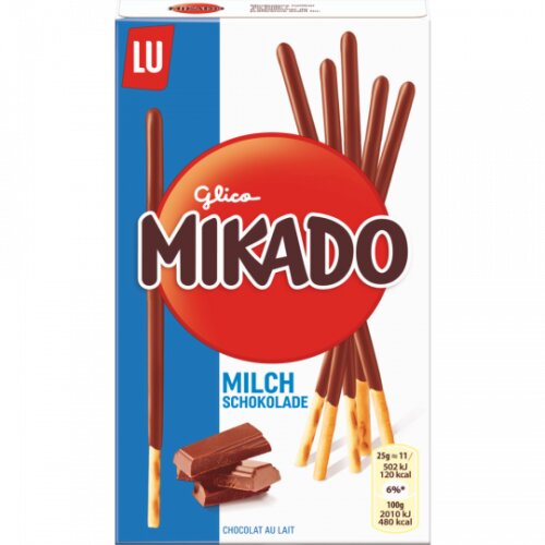 Mikado Sticks Milchschokolade 75g