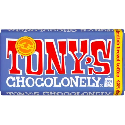 Tonys Vollmilch Brezel Toffee 180g