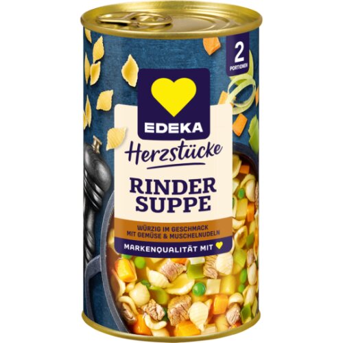 EDEKA Rindersuppe mit Nudeln 480ml